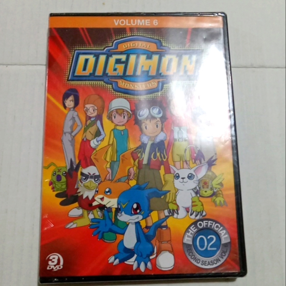 DVD Digimon second season  vol 6